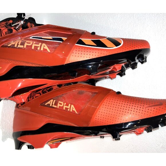 Nike Alpha Menace 4 Pro NRG Picante Football Cleats Orange FQ3984-600 Size 17 main image 5